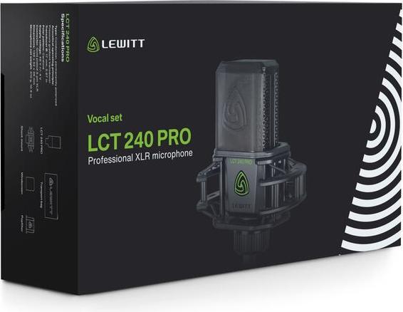 Immagine prodotto Lewitt LCT 240 PRO valuepack condensatormicrofoon zwart