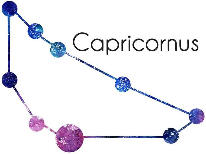 Actual product image Trenddeko Constellation Capricornus - Capricorn (90 x 67 cm)