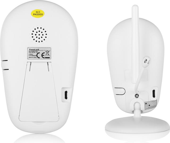 Actual product image Topcom KS-4261 Digital Baby Video Monitor, 300 m, 4 channels, 50 m, 300 m, Radio, 2.4 GHz (50 m)