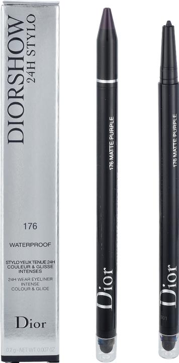 Actual product image Dior Diorshow 24H Stylo (176 Matte Purple)