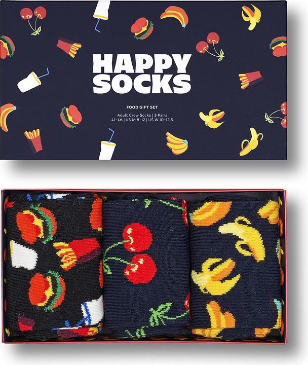 Produktbild Happy Socks Food Gift Set (3er Pack, 36 - 40)