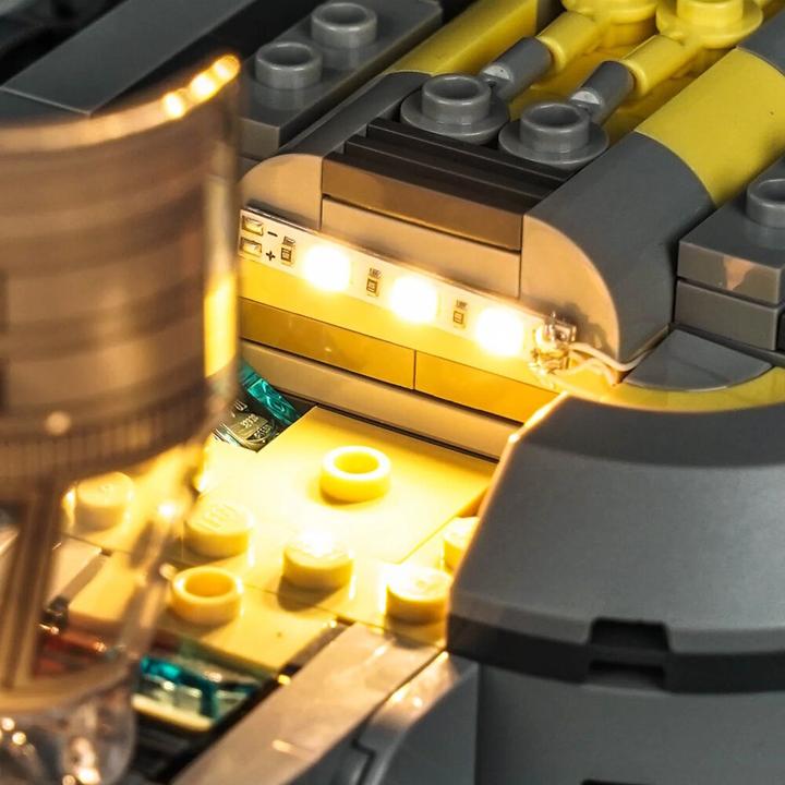 Produktbild BrickBling BB LED Beleuchtungs-Set für LEGO® 75445 Star Wars - Sternenschiff der Anzellane mit Fernbedieung