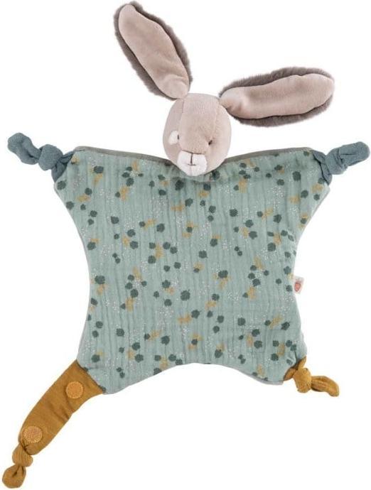 Image du produit Moulin Roty Doudou avec porte-sucette Lapin