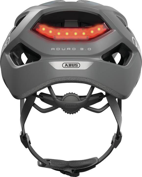 Produktbild Abus Aduro 3.0 LED race grey M (52 - 58 cm)