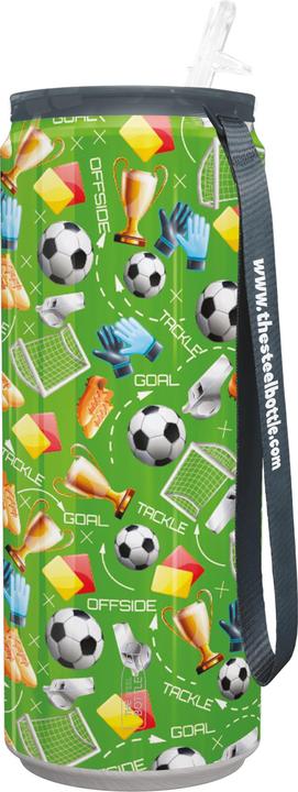 Actual product image The Steel Bottle T Tex Die Edelstahlflasche Sport 61 Fussball (0.45 l)