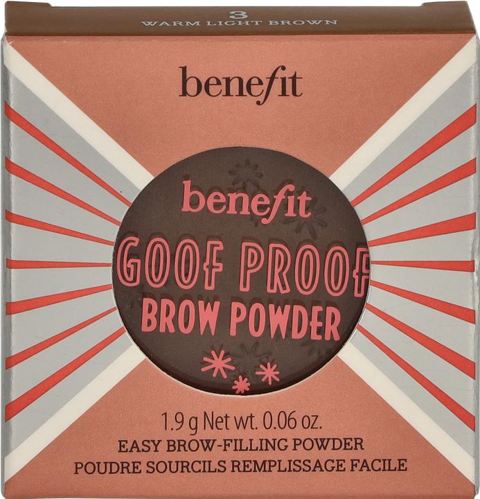 Image du produit BeneFit Cosmetics Poudre à sourcils Goof Proof (3 Brun clair chaud)
