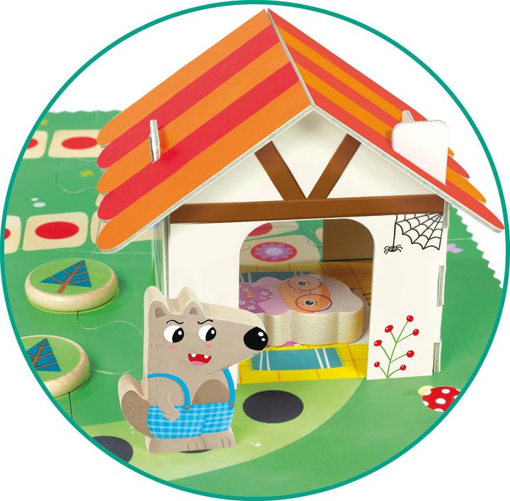 Actual product image Jumbo Goula Red Riding Hood (Catalan, Dutch, English, French, German, Italian, Portuguese, Spanish, 1 - 4 Players)