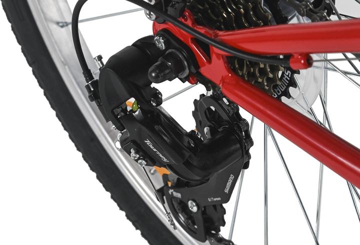 Actual product image Kinderfahrrad 24" Bobby 7 Gänge RH 32 cm - Ab 8 Jahre (24")