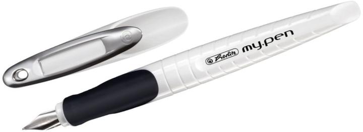 Immagine prodotto Herlitz MY.PEN - Penna stilografica (Bianco/Nero, 1 x)