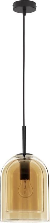 Immagine prodotto Nova Luce Lampada a sospensione VELOR E27 nero champagne 240x18cm dimmerabile 9236730