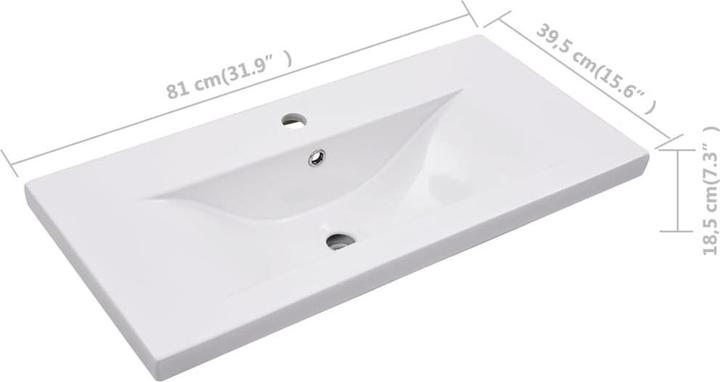 Actual product image vidaXL Becken (395 mm)