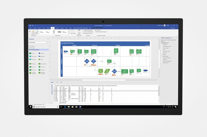 Produktbild Microsoft Visio Professional 2021 1 Lizenz(en) (1 User)
