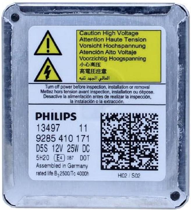 Actual product image Philips Xenon brander lamp D5S Vision 12V 25W PK32d-7 12410C1