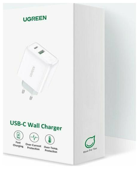 Produktbild Ugreen USB-A + USB-C 36W Ladegerät (36 W)