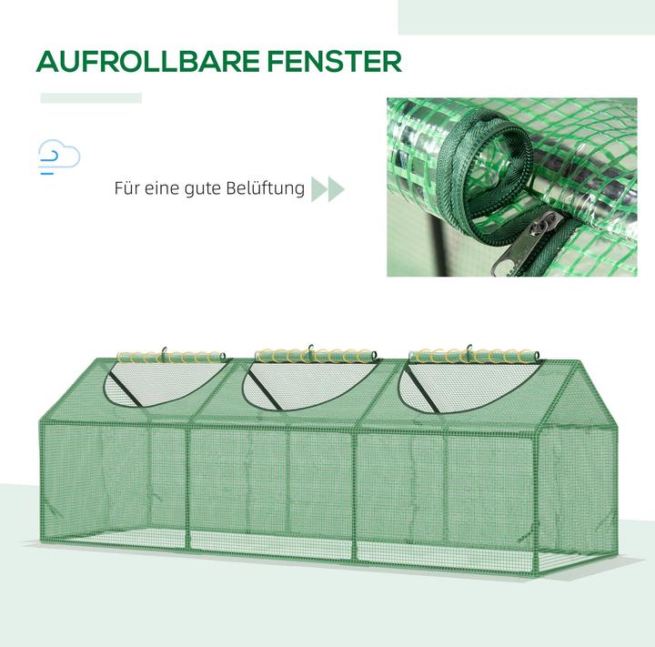 Image du produit Outsunny Serre avec structure en acier