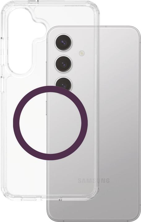 Produktbild PanzerGlass CARE by ® Flagship Case Transparent Urban Combat m. Plum Purple Qi Compatible Samsung Ga (Samsung Galaxy S25+)