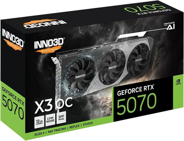 Produktbild Inno3D GeForce RTX 5070 X3 OC (12 GB)