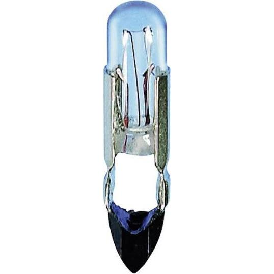 Tru Components 1590342 Telefonstecklampe 30 V 0.60 W Sockel T5.5 Klar 1 St., Aktive Bauelemente, Transparent