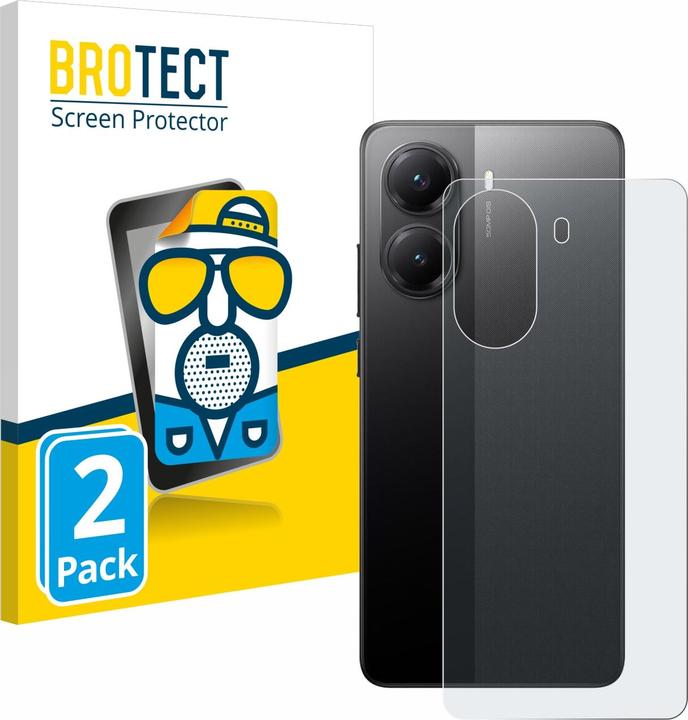 Productafbeelding BROTECT Entspiegelungsfolie Displayschutz Displayschutzfolie Folie Matt (2 Pcs., Xiaomi Poco X7 Pro)