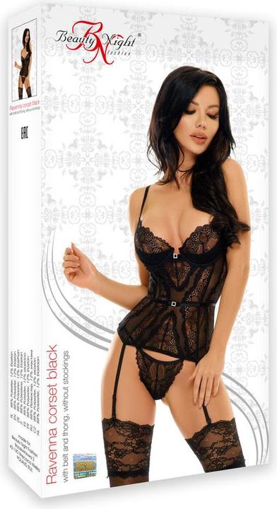 Image du produit Beauty Night Corsage/string Ravenna-S-M (S, M)
