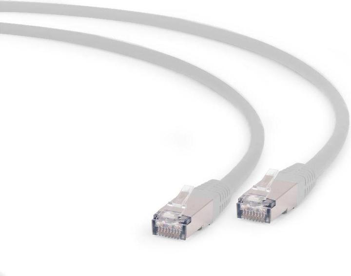 Produktbild Gembird PP6A-LSZHCU-1.5M patchcord RJ45, cat. 6A, SFTP, LSZH, 1.5m, silver (SFTP, CAT6a, 1.50 m)