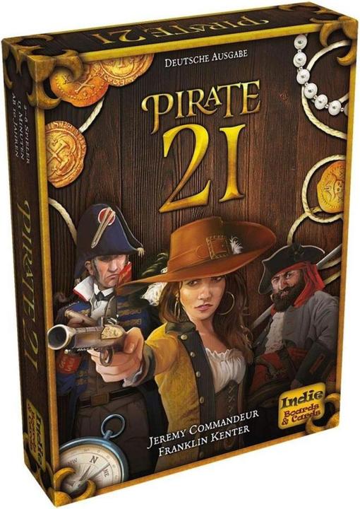 Immagine prodotto IBCD0017 - Pirate 21, gioco di carte, 2-6 giocatori, da 14 anni (edizione DE) (Tedesco, 2 - 6 Giocatori)