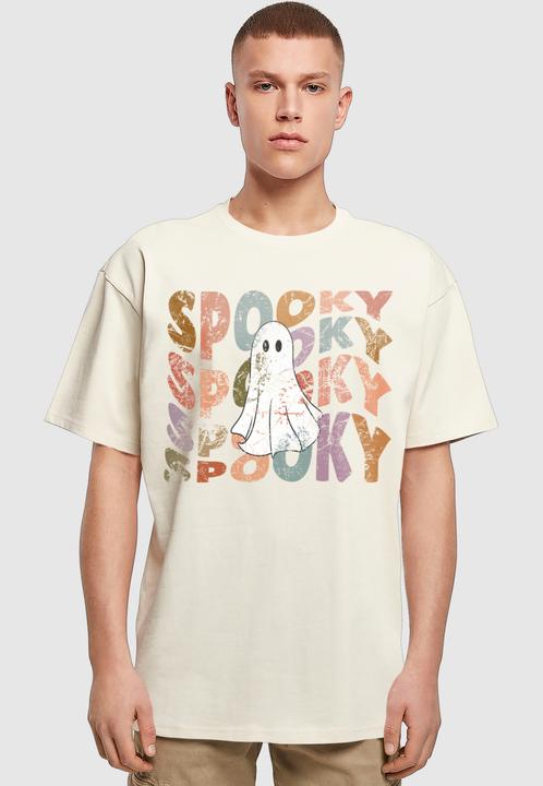 Produktbild Merchcode Halloween - Spooky Ghost Tee - 175579 (3XL)