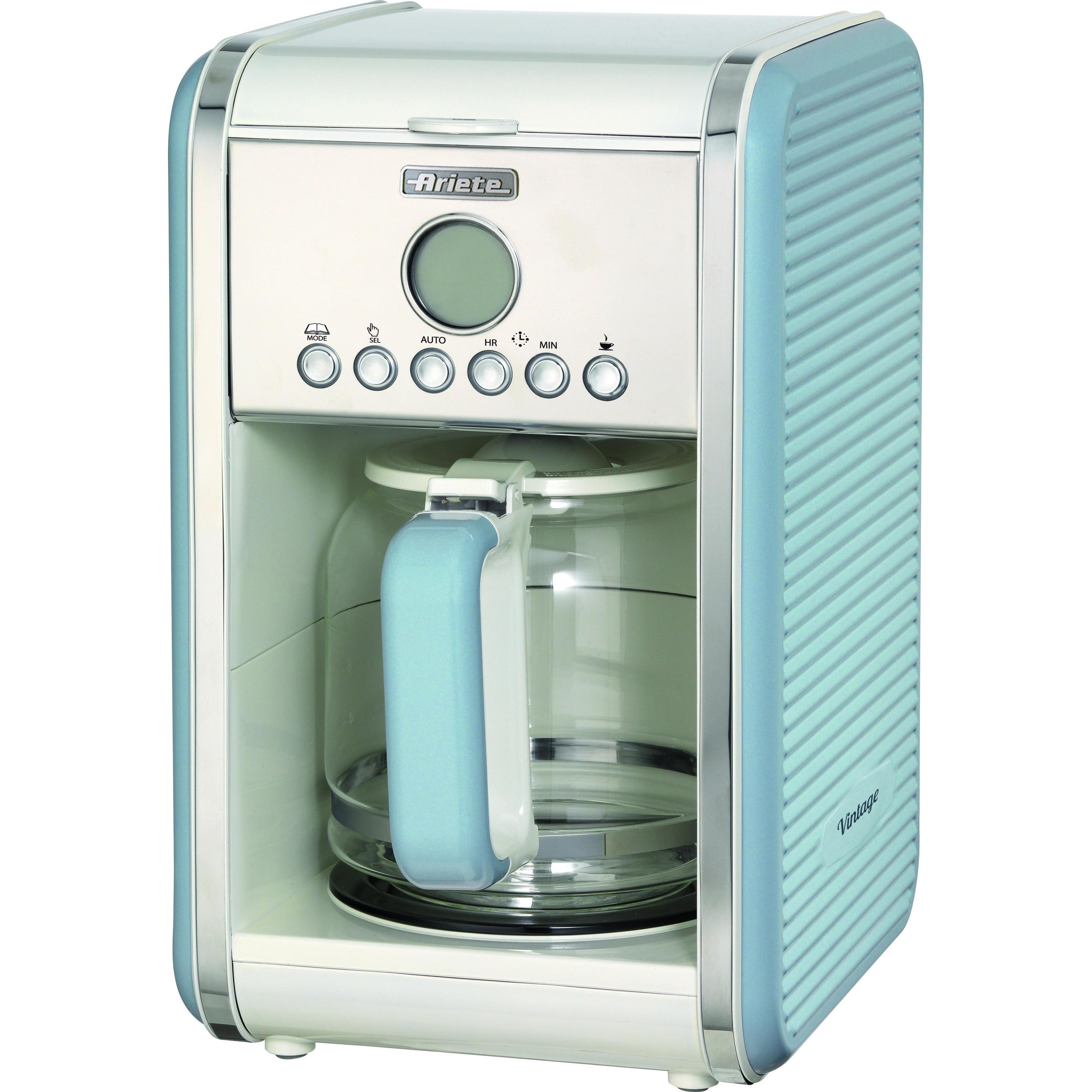 Ariete 1342 Vintage, Filterkaffeemaschine, Blau