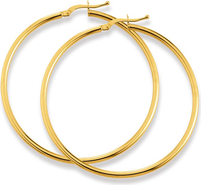 Image du produit Natsumi Schmuck Créoles en or jaune 18K/750 Ø24-54mm rondes (750/18 K Or jaune)