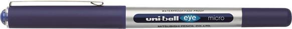 Produktbild Uni-ball eye micro UB-150 Tintenroller silber 0,2 mm, Schreibfarbe: blau, 12 St. (12x)