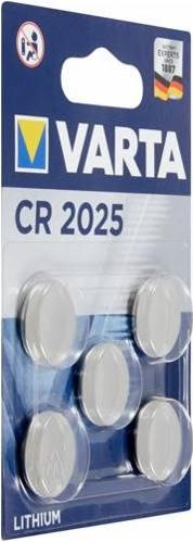 Produktbild Varta Electronics CR2025 (5 Stk., CR2025, 165 mAh)