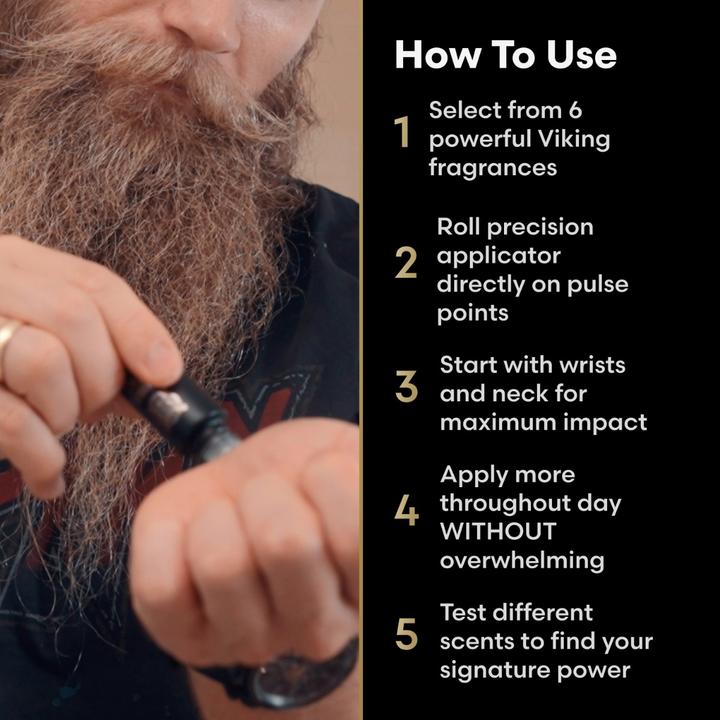 Actual product image The Beard Struggle Concentrated Cologne Oil Sampler Kit (30 ml)