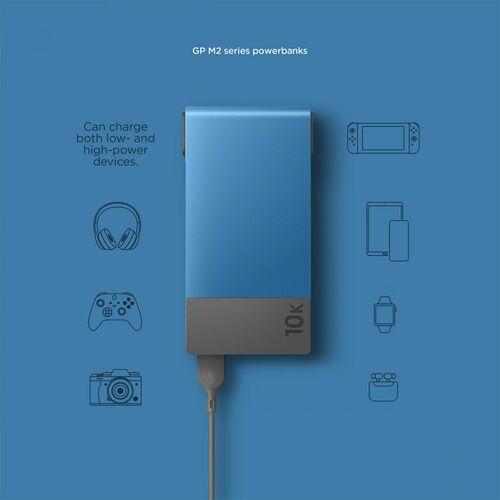 Image du produit GP Batteries GP M2 Series PowerBank (10000 mAh, 22.50 W, 37 Wh)