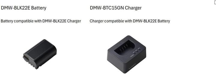 Actual product image Panasonic DMW-BLK22E (Camera battery)