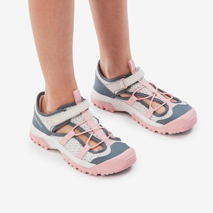 Actual product image Quechua Wandersandalen Kinder atmungsaktiv - MH900 beige (30)