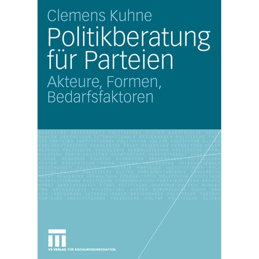 Thumbnail - Politikberatung für Parteien, Fachbücher von Clemens Kuhne