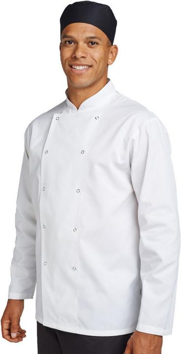 Actual product image Dennys Budget chef jacket long sleeves (XS)