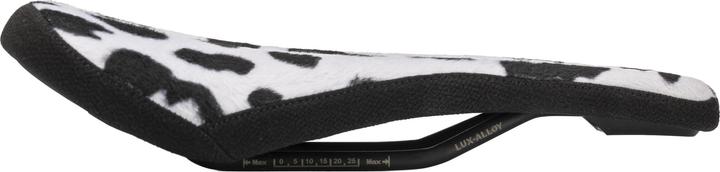Actual product image Sdg Bel-Air 3.0 Traditional Limited Saddle, Lux-Alloy, 7x7, cow print