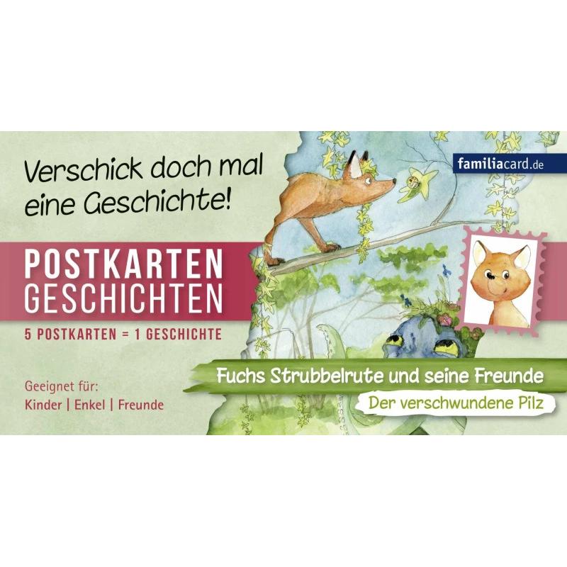 Fuchs Strubbelrute und seine Freunde 01 - Der verschwundene Pilz, Kinderbücher von Nicole Pustelny, Leon Alexander Schmi...