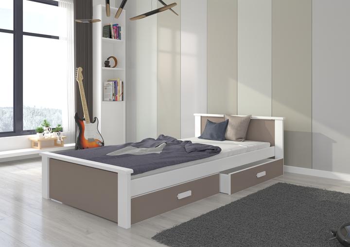 Immagine prodotto ADRK Furniture Letto con materasso ALDEX 180x80 (80 x 180 cm)
