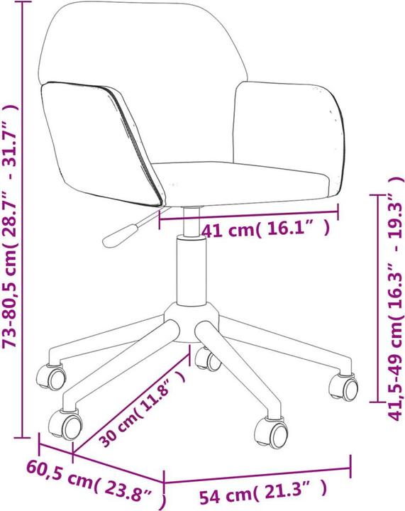 Immagine prodotto vidaXL Bürostuhl