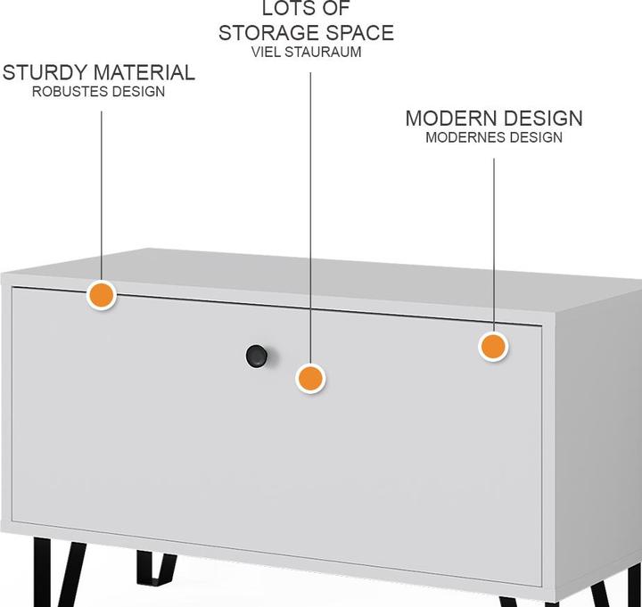 Immagine prodotto Vicco Siri (80 x 35.10 x 46 cm)