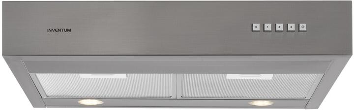 Inventum AKO6015RVS - Unterstrukturextraktor - 60 cm - 350 m3/h - 3 Positionen - Edelstahl (Unterbauhaube)