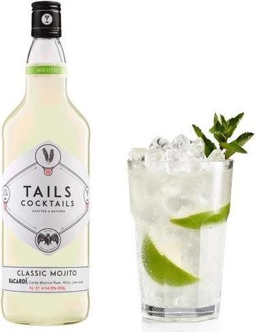 Actual product image Tails Cocktails Classic Mojito (1 x 100 cl)