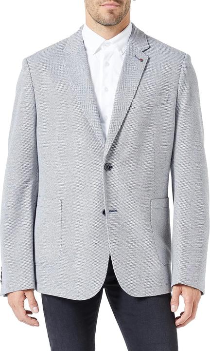 Actual product image Bugatti Men's Jacket with Stitched Pocket, Chest Pocket, Inside Pockets (56)