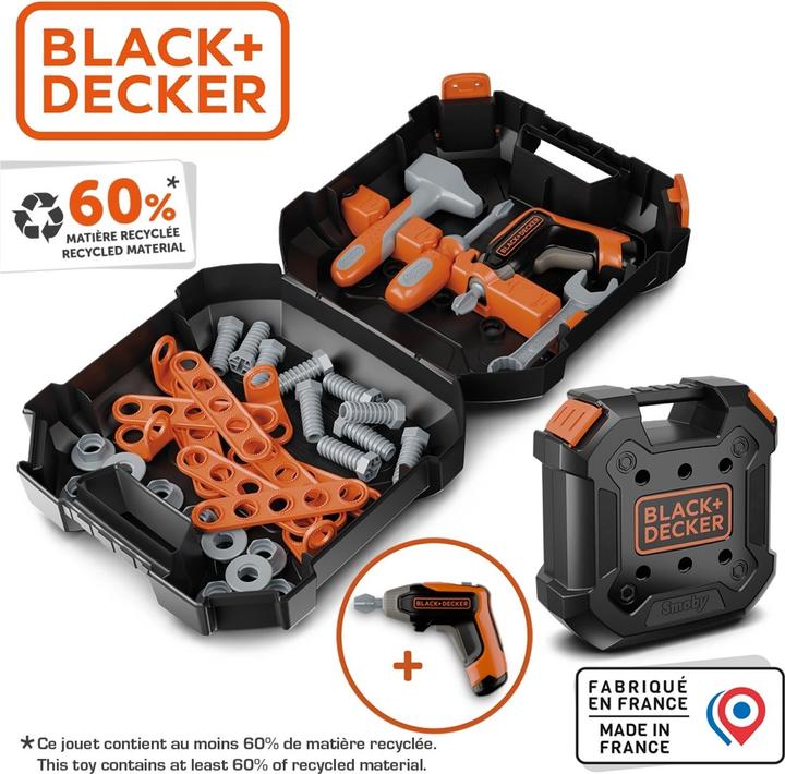 Produktbild Smoby Black+Decker Werkzeugkoffer