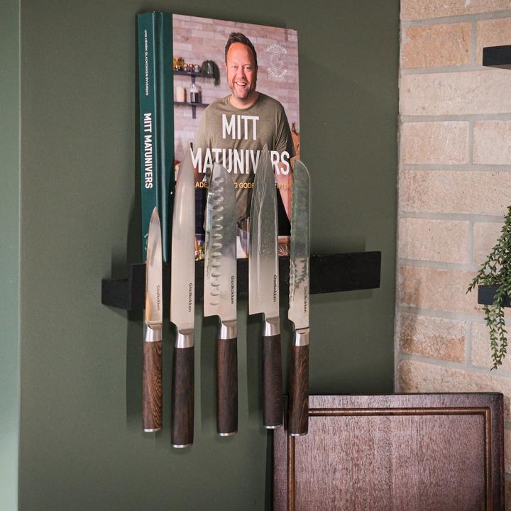 Produktbild Gladkokken - Damascus utility knife - 13 cm (13 cm)