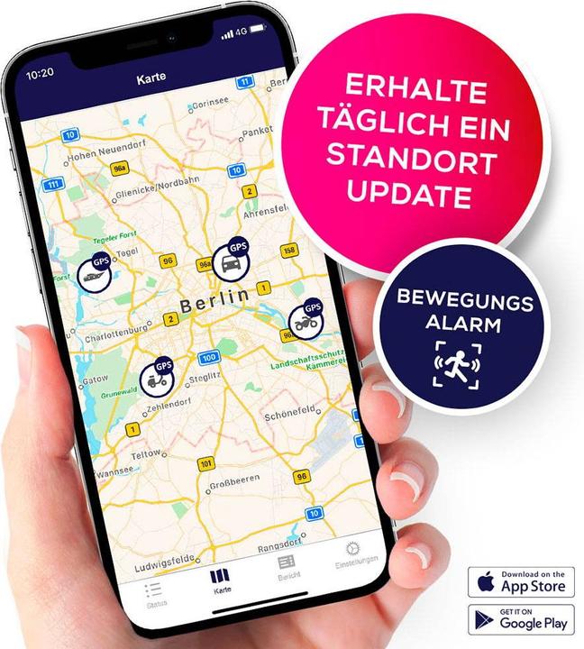 Produktbild Loca 2 GPS Tracker - Geen abonnement nodig - 3 jaar batterijduur - Waterdicht (IP67) - GPS tracker voor A