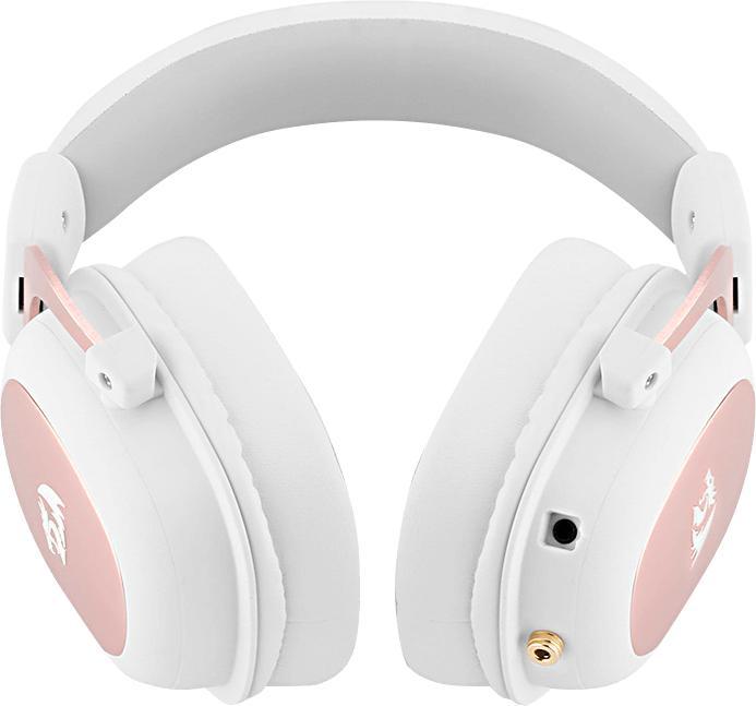 Produktbild Redragon headphones/headset Wired Head-band Gaming USB Type-A White (Kabelgebunden)