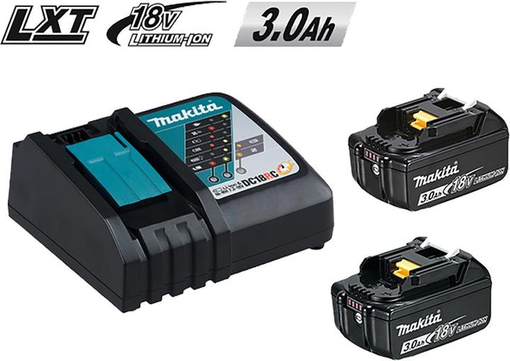 1 Schnellladegerät, 3.0 Ah, 2 Li Ionen Akkus 18 Volt